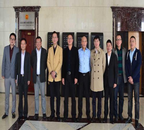 佳兆业地产(大连)公司总经理王赟一行来访锦程集团